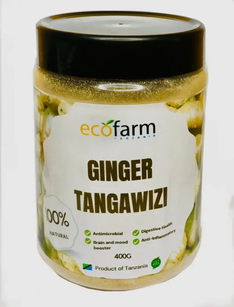 EcoFarm Tanzania Natural Rungwe Ginger Powder (100g)