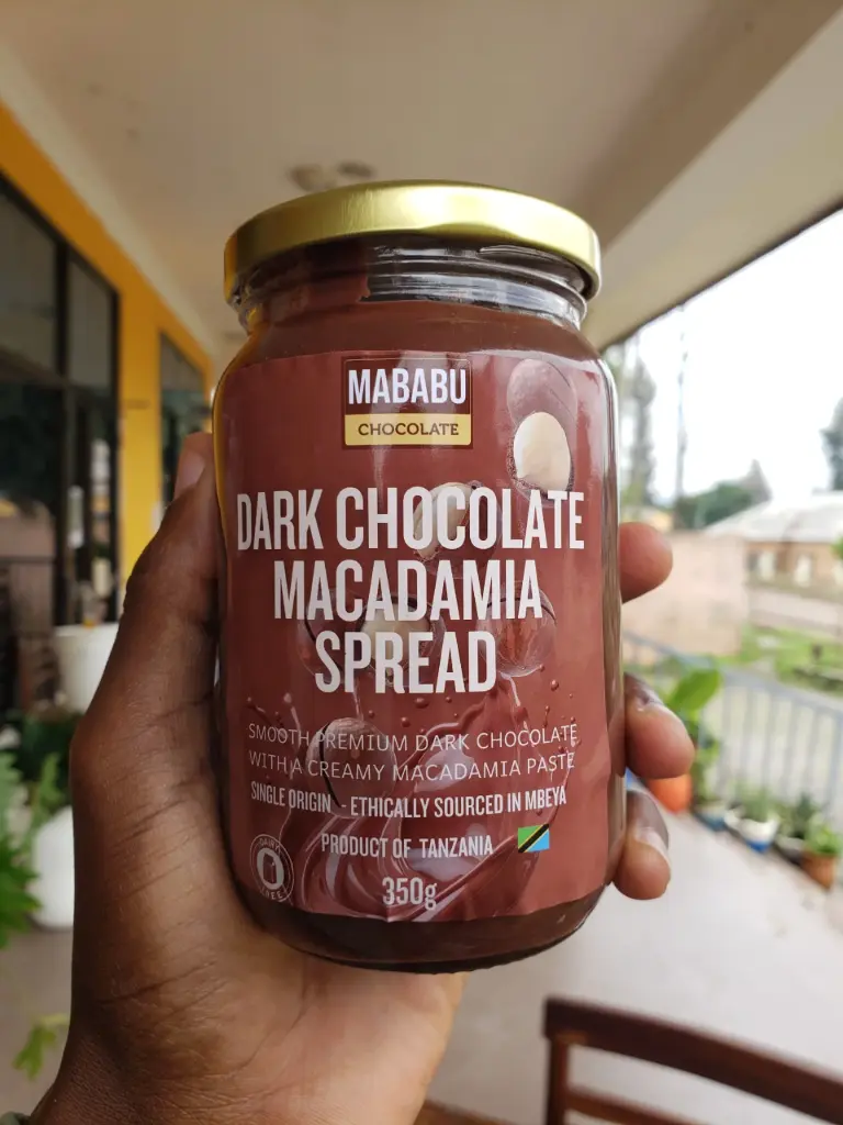 Mababu Dark Chocolate Macadamia Spread